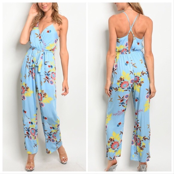 *CLEARANCE* Chelsea Flower Child Jumpsuit - Picture 4 of 6
